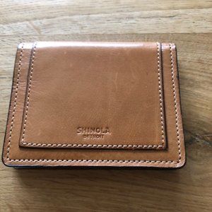Shinola Outlaw Card Wallet